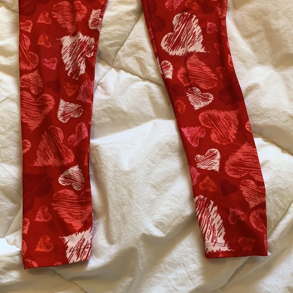 Tween Lularoe Heart Leggings - Picture 3 of 7